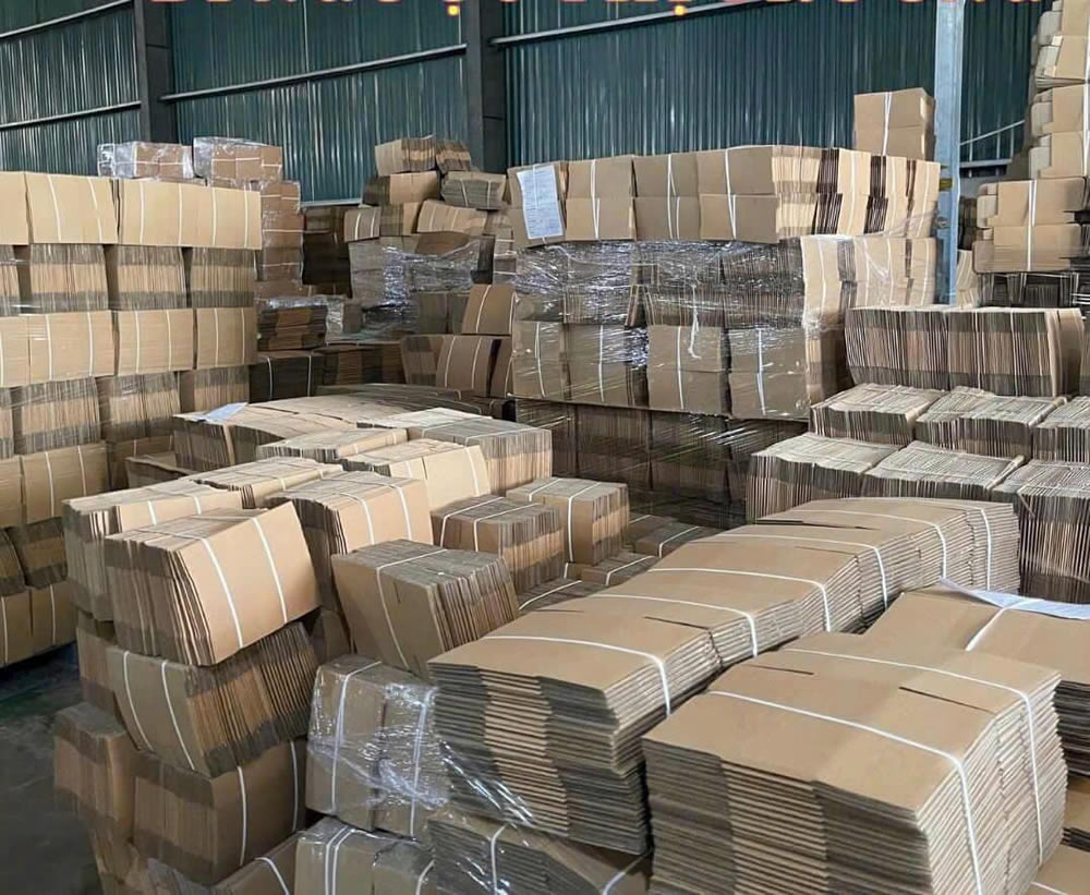 Th&ugrave;ng hộp carton bao b&igrave; t&uacute;i giấy H&agrave; Tĩnh